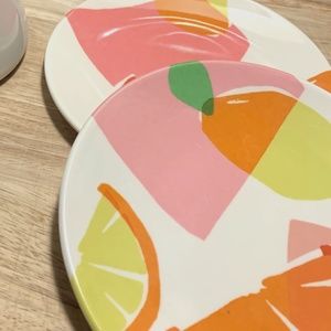 Kate Spade Celebration Melamine Tidbit Plates (Set of 2)